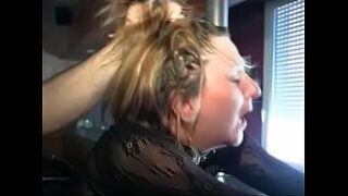 French woman gets manacled, spanked hard, gets hard sadism & masochism, whipped, tied up by her masked master ma